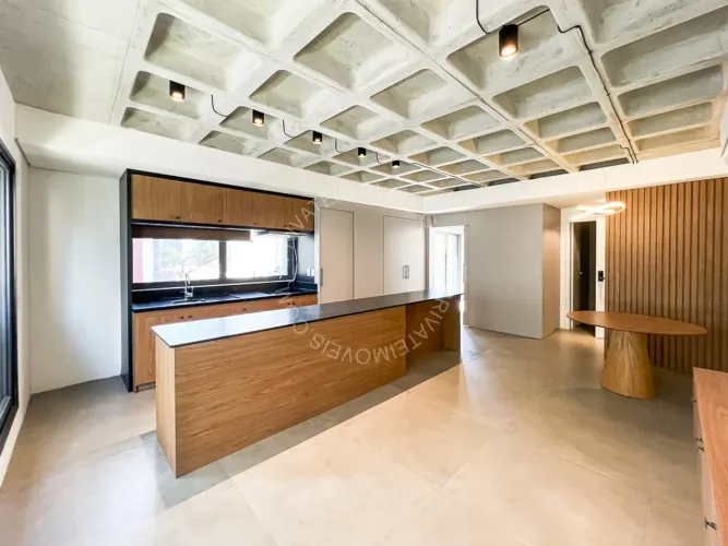 Apartamento semimobiliado para alugar no Auxiliadora com 1 quarto