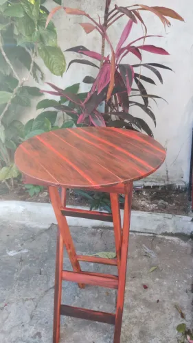 Mesa bistrô redonda