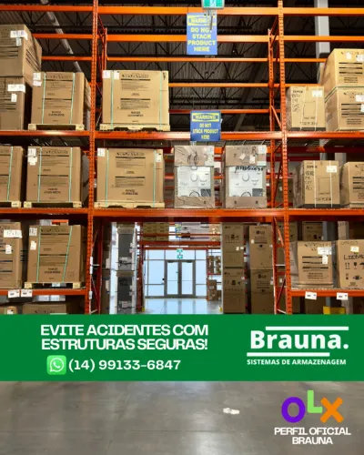 Estante Arquivo Brauna - Organização para Escritórios e Depósitos
