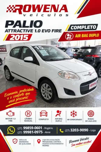 Fiat Palio Attractive 1.0 EVO Fire Flex 8V 5P 2015