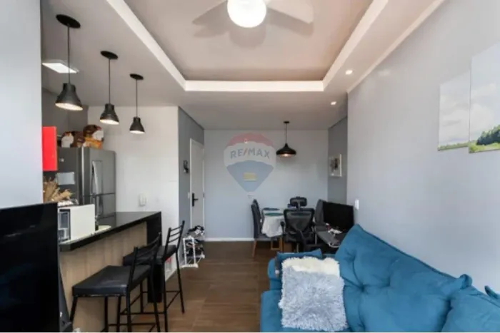 Belo Apartamento a venda no Condomínio Clube Flex 2, 46m com 2 dormitórios no Novo Osasco