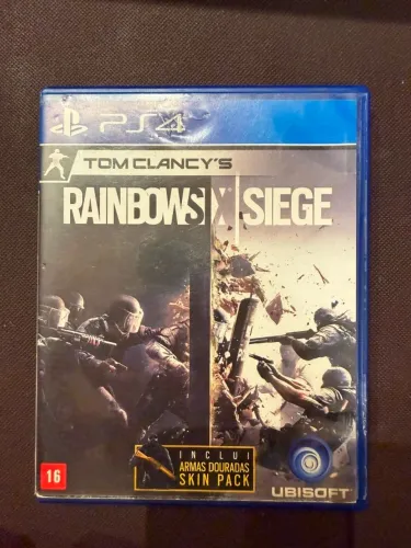 Rainbow Six Siege PS4 Mídia Física - Original