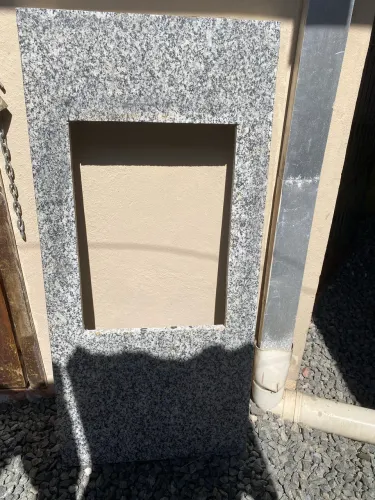 Moldura peça de GRANITO para obra