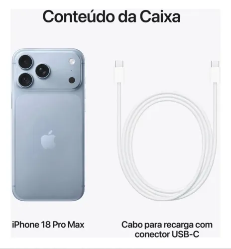 iphone 18 pro Max azul - Lacrado