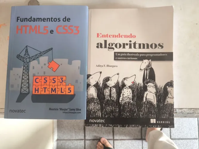 Livros para estudo de programação