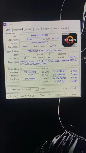 Ryzen 5 4500 no jingle 