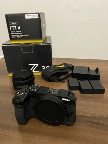Nikon Z30 + Adaptador FTZ II + 3 Baterias | Completa | Excelente Estado