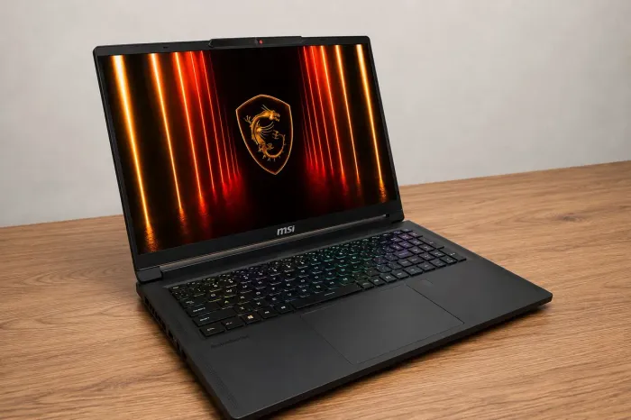 Notebook MSI Stealth A16 AI+ RTX 5080 + PS5 PRO 2TB + 2 MONITORES 49 POL, DQHD, 120HZ