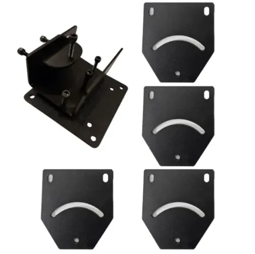 Kit 3 Suporte Vesa + 4 Placas Angulo Reforçada