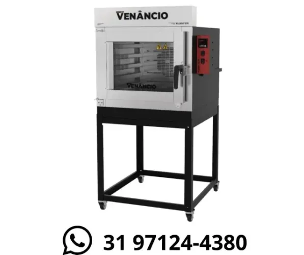 Forno Turbo 5 Esteiras a Gás Venâncio 220V