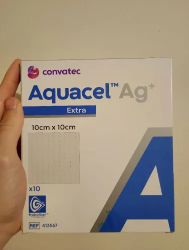 Curativo Convatec Aquacel Ag Caixa com x10