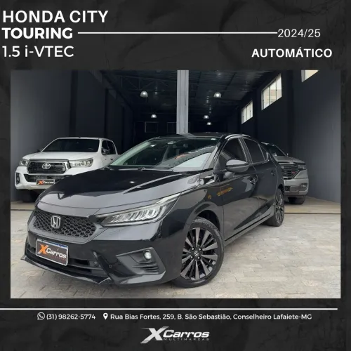 Honda City Hatchback Touring 1.5 Flex 16V Aut. 2025