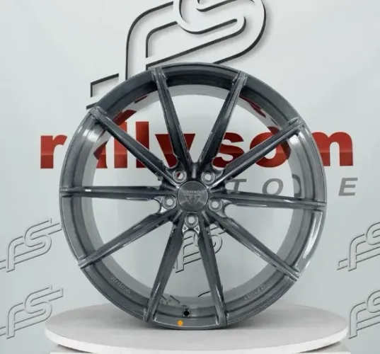 Jogo de Roda Bmw M3 Grafite Escovado 5x112 - 20x10,5 e 21x11,5 Offset 12 (Nv)