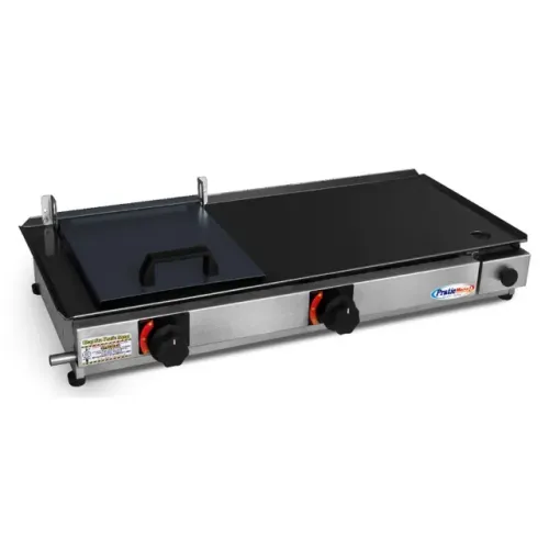 Chapa industrial INOX, 70x30, com coletor de gordura a abafador, garantia e entrega GRÁTIS