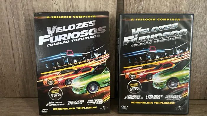 DVDs velozes e furiosos
