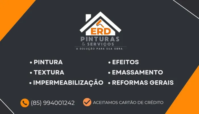 Trabalho com pinturas em geral 