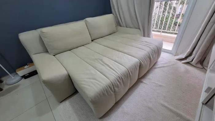 Sofá retrátil design moderno