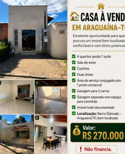 Casa à Venda - Araguaína TO