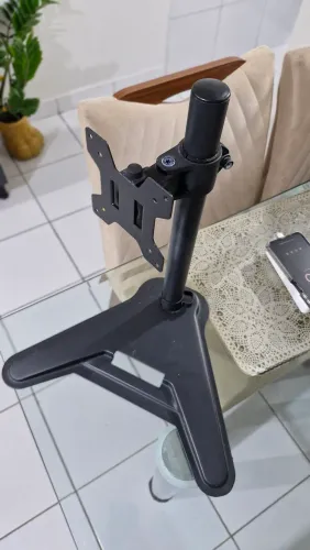 Suporte de Mesa para Monitor até 27" (Padrão VESA) - Pouco Uso!