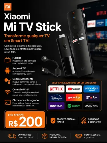 Xiaomi Mi TV Stick <br>100,00