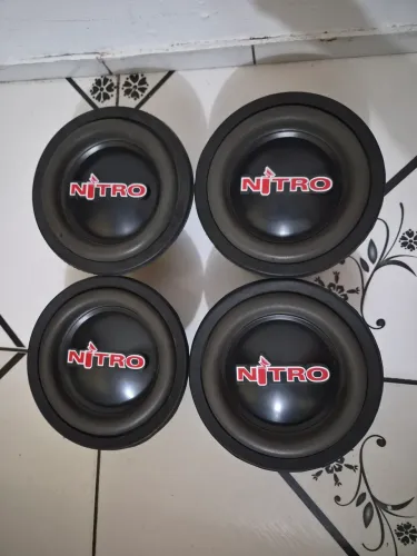 Alto falante subwoofer 8 polegadas Nitro Spyder