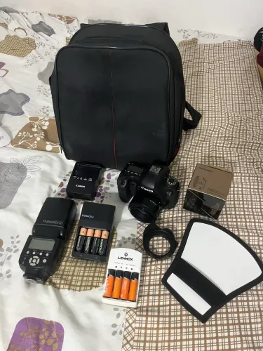 Cânon 6D + kit de Acessórios (Bem Conservados)