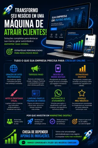     Criação de Sites e Marketing Digital para Empresas