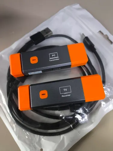 Trasmisor HDMI, sem fio. modelo transmissor e receptor.