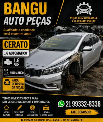 Sucata de cerato 1.6 AUT