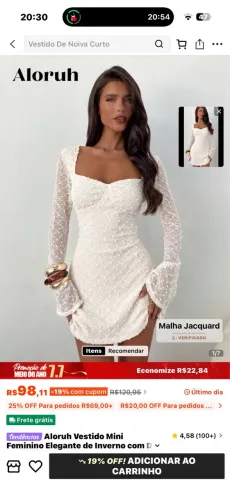 Vestido Shein