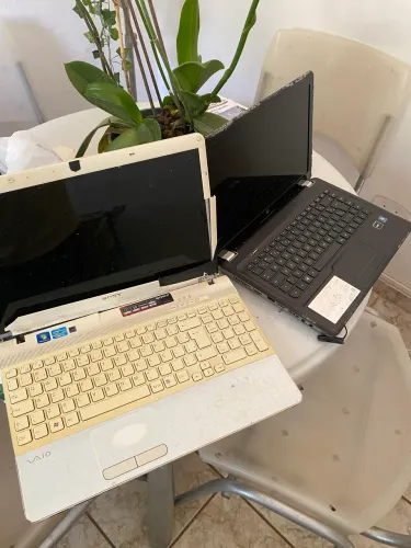 Vendo 2 sucatas notebook s HP e Sony Vaio