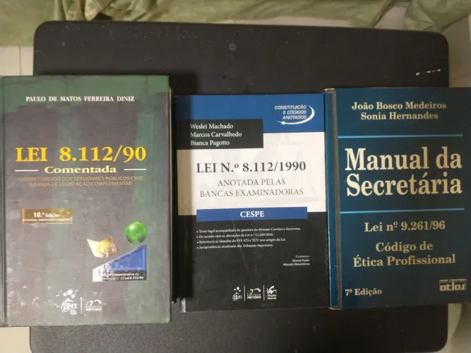 Lei 8112 + Manual da Secretária - Concurso público