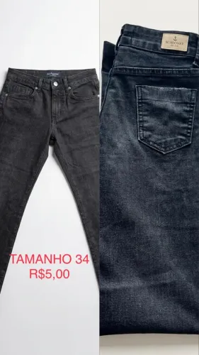 Jeans Femininos Semi Novos por R$5,00 cada
