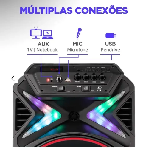 Vendo Caixade Som Mundial Nova