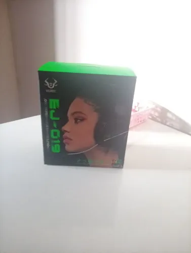 Headset gamer verde RGB