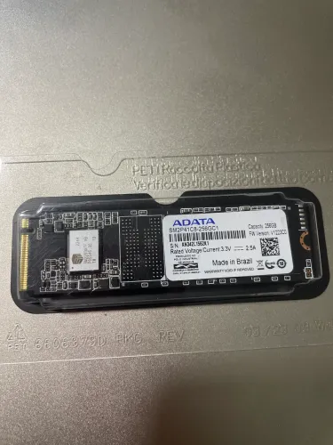 Ssd ADATA Nvme m2 256gb