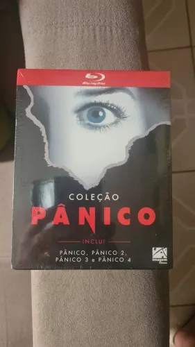 BLU RAY BOX PÂNICO 4 FILMES LACRADO