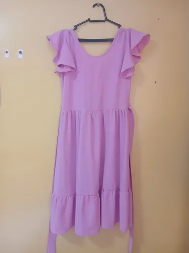 Vestido rosa infantil