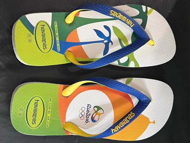 Havaianas Rio 2016 olimpiadas 39/40 ORIGINAL. NOVO 