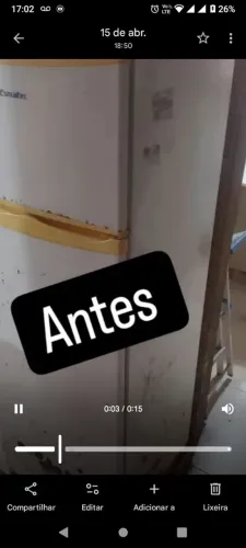 Envelopamento de geladeira 