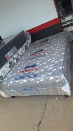 Cama de casal nova espuma