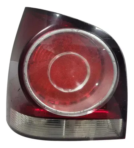 Lanterna Traseira Esquerda Polo Hatch 2007 2014 Esquerdo/motorista Vermelho