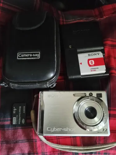 Câmera Cybershot dsc w80 