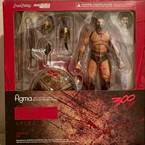 Leônidas Figma original novo 