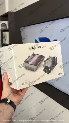 Drone Dji Mini 5 Pro Fly More (3 Baterias) + Controle Com tela | Loja Física | Garantia