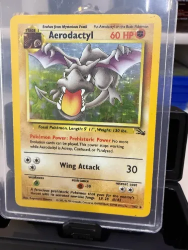 Aerodactyl Fossil Carta Pokemon