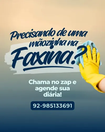 Serviço de fachina diarista