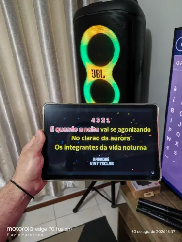 KIT COMPLETO KARAOKÊ JBL