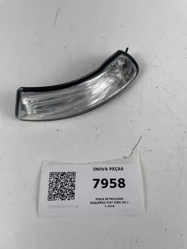 Pisca Retrovisor Esquerdo Fiat Idea 2011 A 2016 Cinza