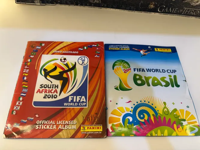 Álbuns da Copa 2010 e 2014 Completos
